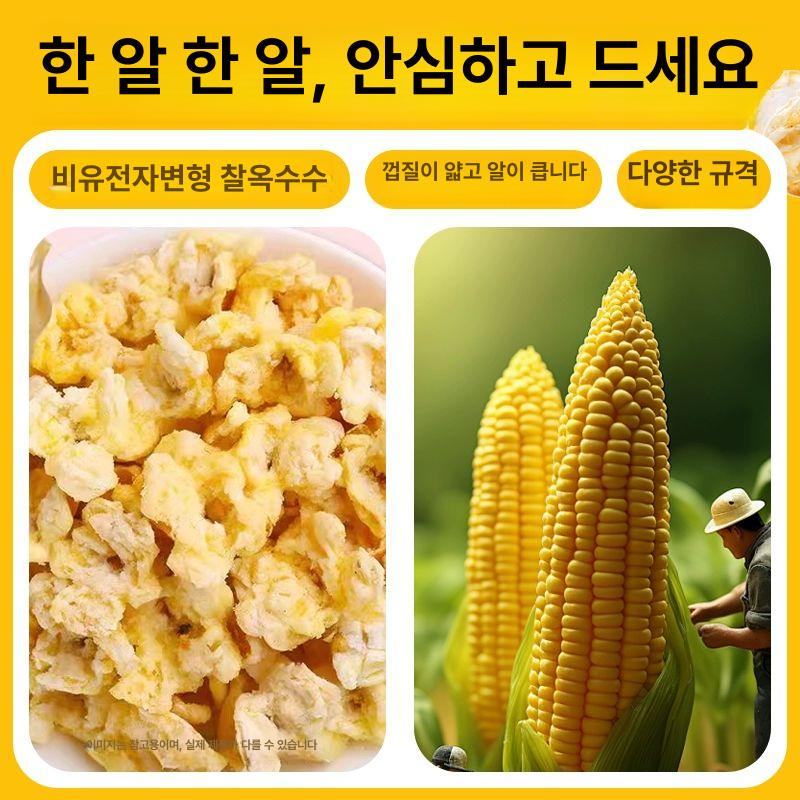푸드 팝콘 위한 간식 구식 스테인리스 있는 압력 앰프 스틸 옥수수 제조기 크림맛 계란꽃 버터맛 10봉 - 상세 이미지 5