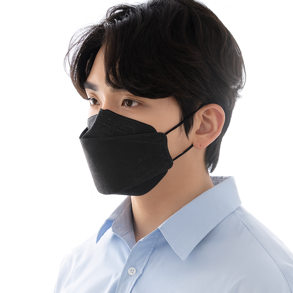 하나필터 KF94 국산 대형 황사 방역 일회용 마스크 100매