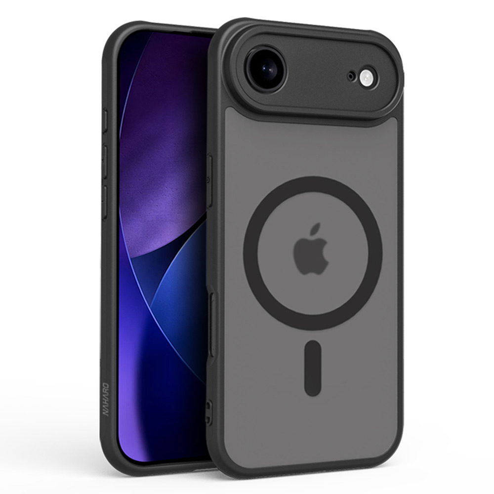 나하로 맥세이프 케이스 아머 하이브리드 블랙, 아이폰 에어