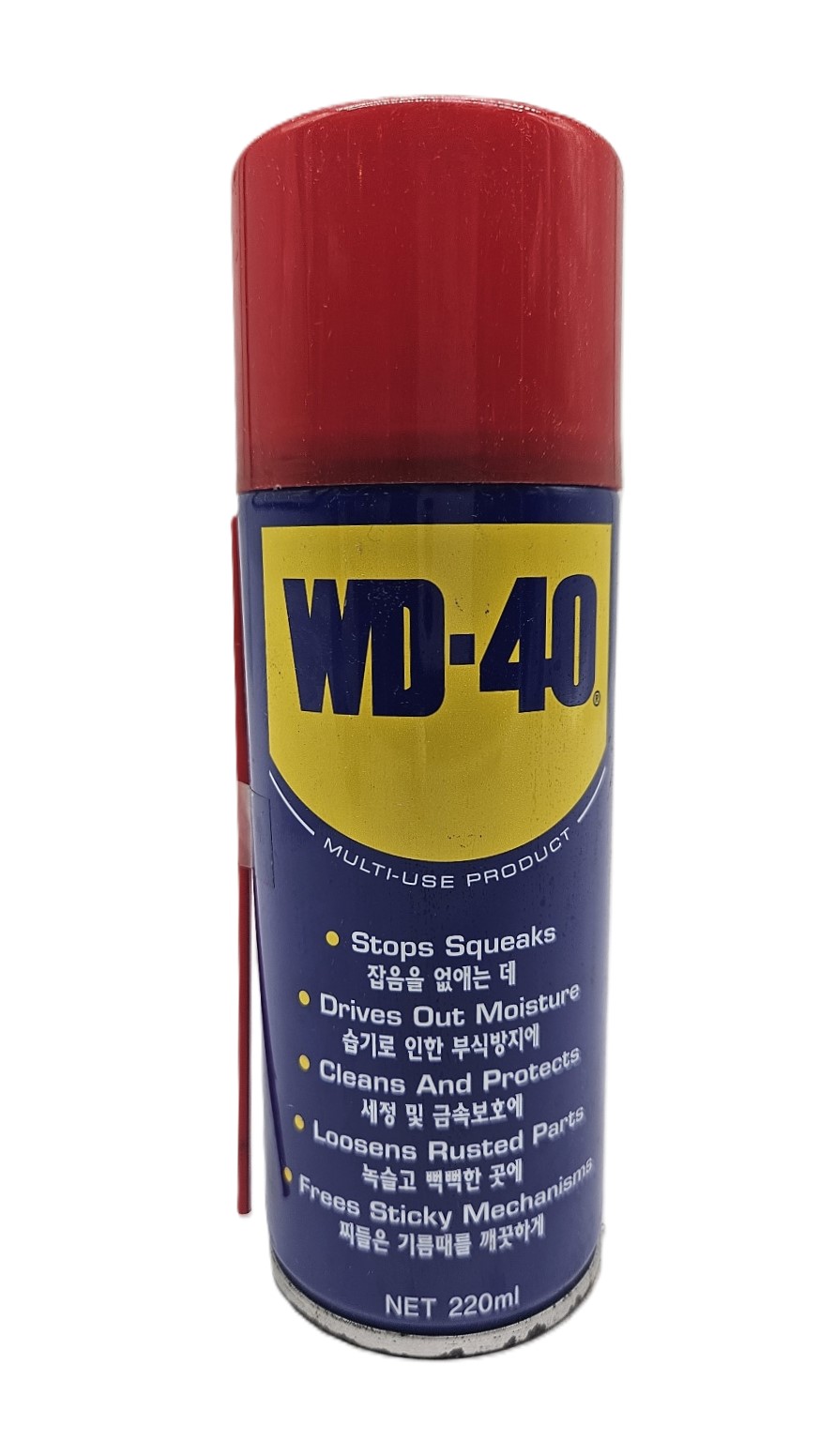 [제조일 2015.01.31] 벡스 WD-40 220ml 다목적 녹제거 방청 윤활제 B급 상품 - 상품 이미지
