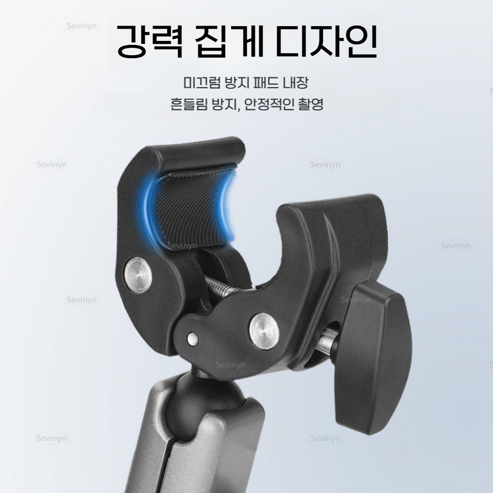 인스타360 고 울트라 거치대 고정 튜브 오토바이 고정 액세서리 - 상세 이미지 3