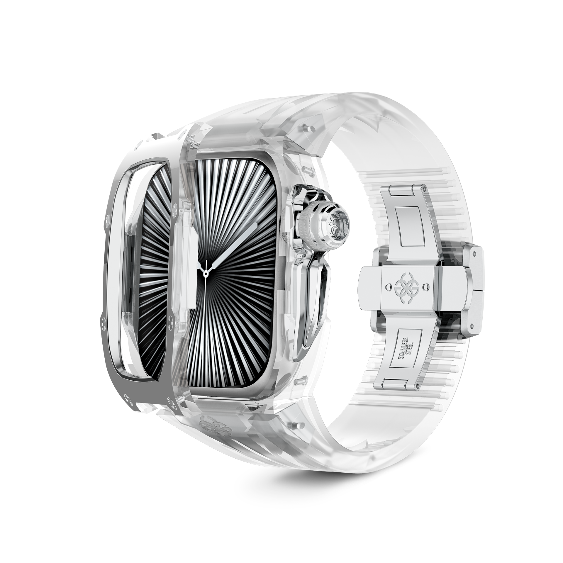 골든컨셉 애플워치 RSTR III 46mm - 크리스탈 스틸 - 상세 이미지 2