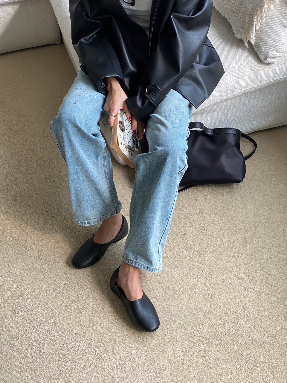 블랑 페블 말랑 플랫 발편한 미친착화감 인생슈즈 단화