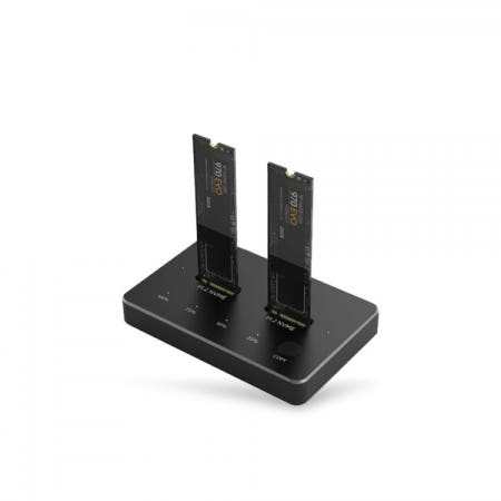 라인업시스템 LANSTAR LS-NVDOC M.2 NVMe 듀얼 도킹스테이션 (SSD미포함)