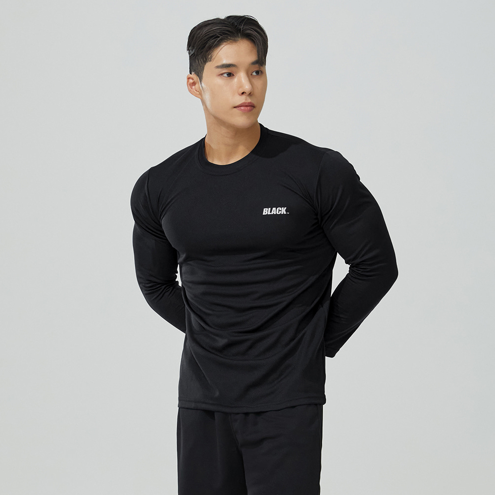 블랙몬스터핏 남성 쿨 반팔티 3장세트 무지 기능성 등산 아웃도어 티셔츠 - 상세 이미지 5
