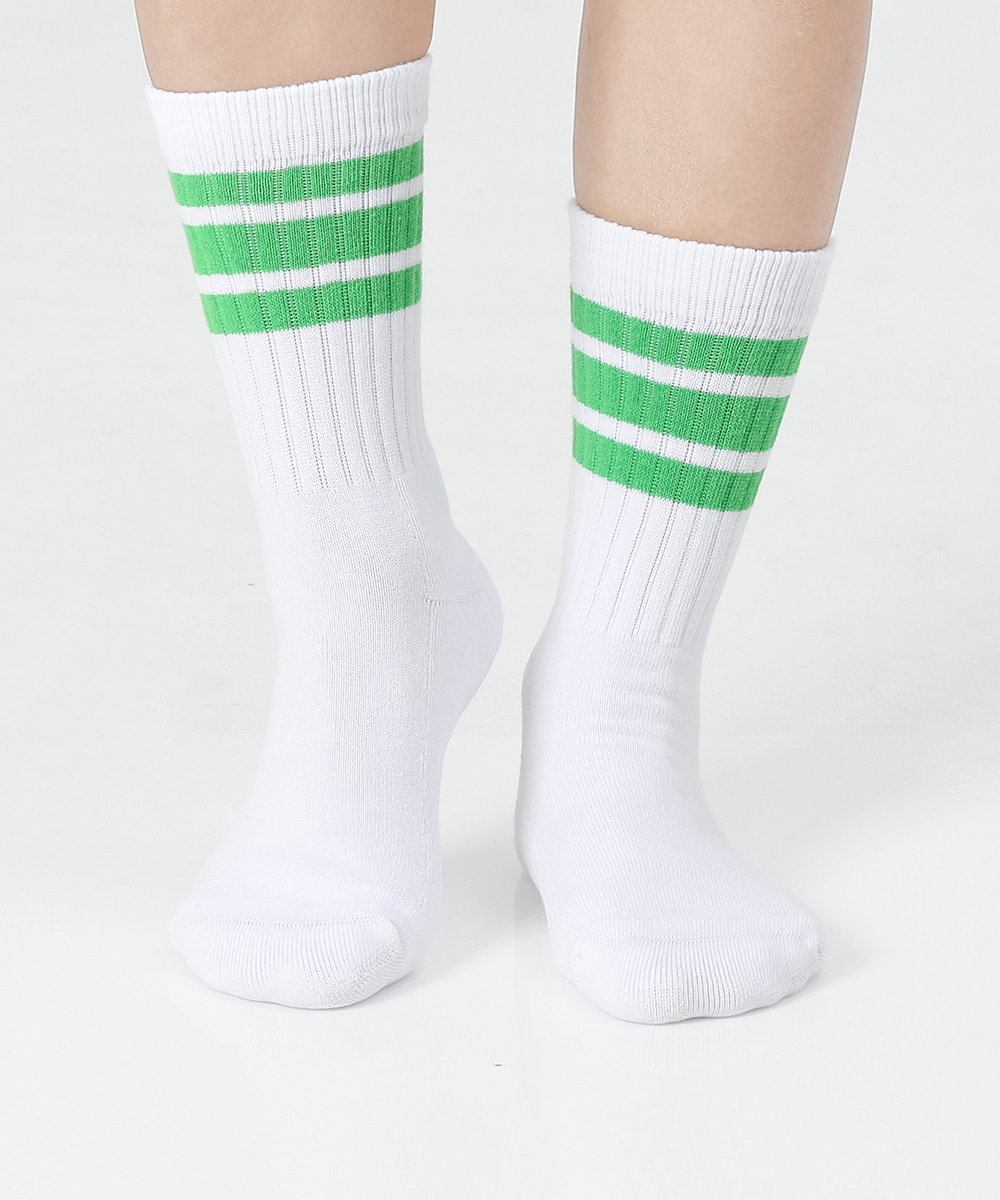떰토 Lucky Socks 스포츠 쿠션 크루삭스 무봉제 심리스 양말 - 상세 이미지 3