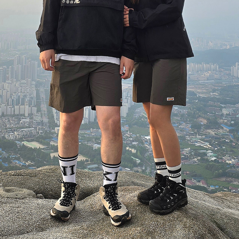 블랙몬스터핏 남자 쿨링 등산 작업복바지 아웃도어 기능성 스판 팬츠