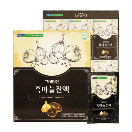 지리산마천농협 고이담은 흑마늘 진액 70ml x 30포