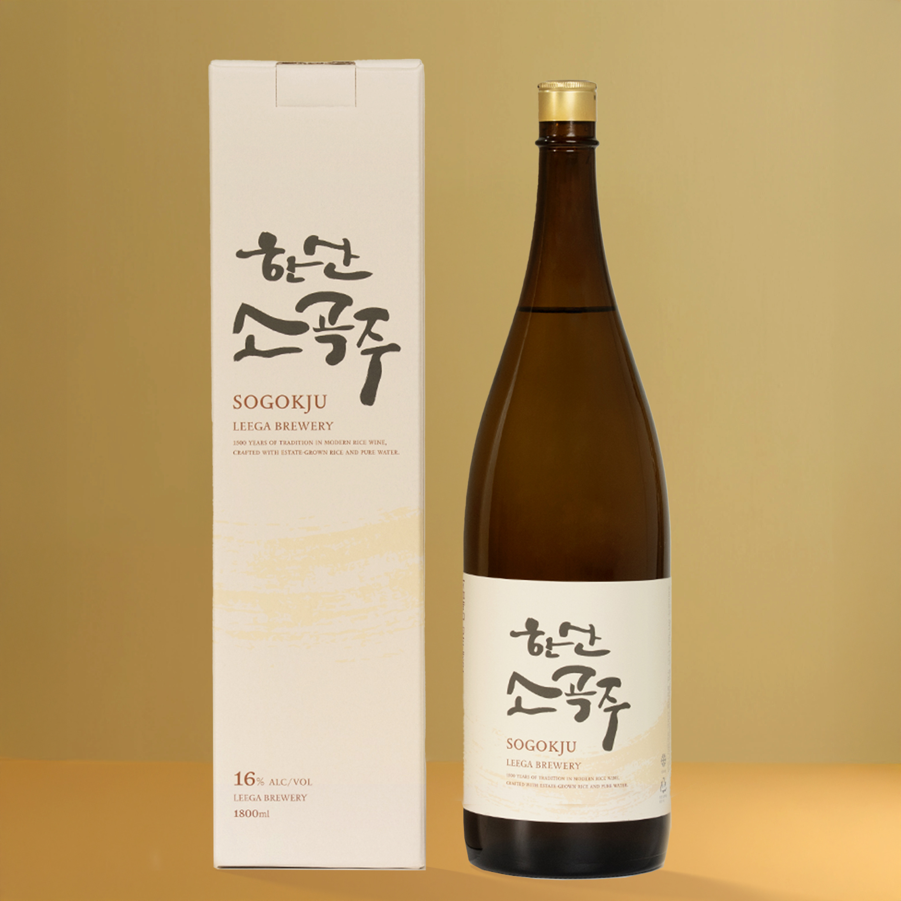 이가주조 한산소곡주 전통주 생주 16도 1.8L, 1개 - 메인 이미지