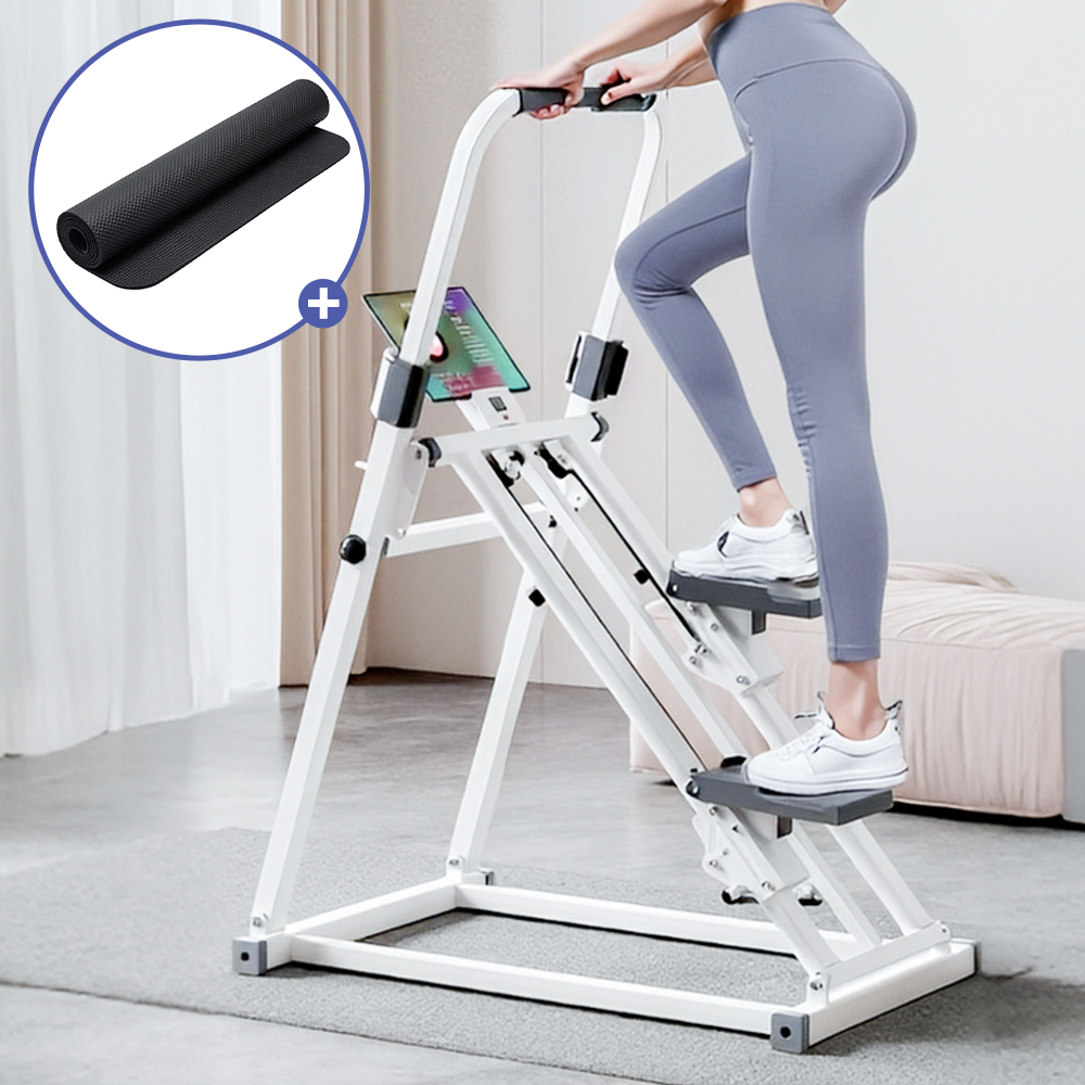 가정용 천국의계단 스텝퍼 스텝밀 계단오르기 하체 홈트 실내 운동기구 클라... 운동러 솔직 후기 | 실사용 리뷰 - 대표 이미지