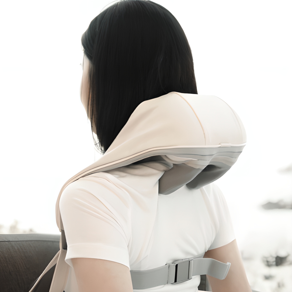 목 어깨 마사지기 승모근 마사지 기계 무선 온열 안마기