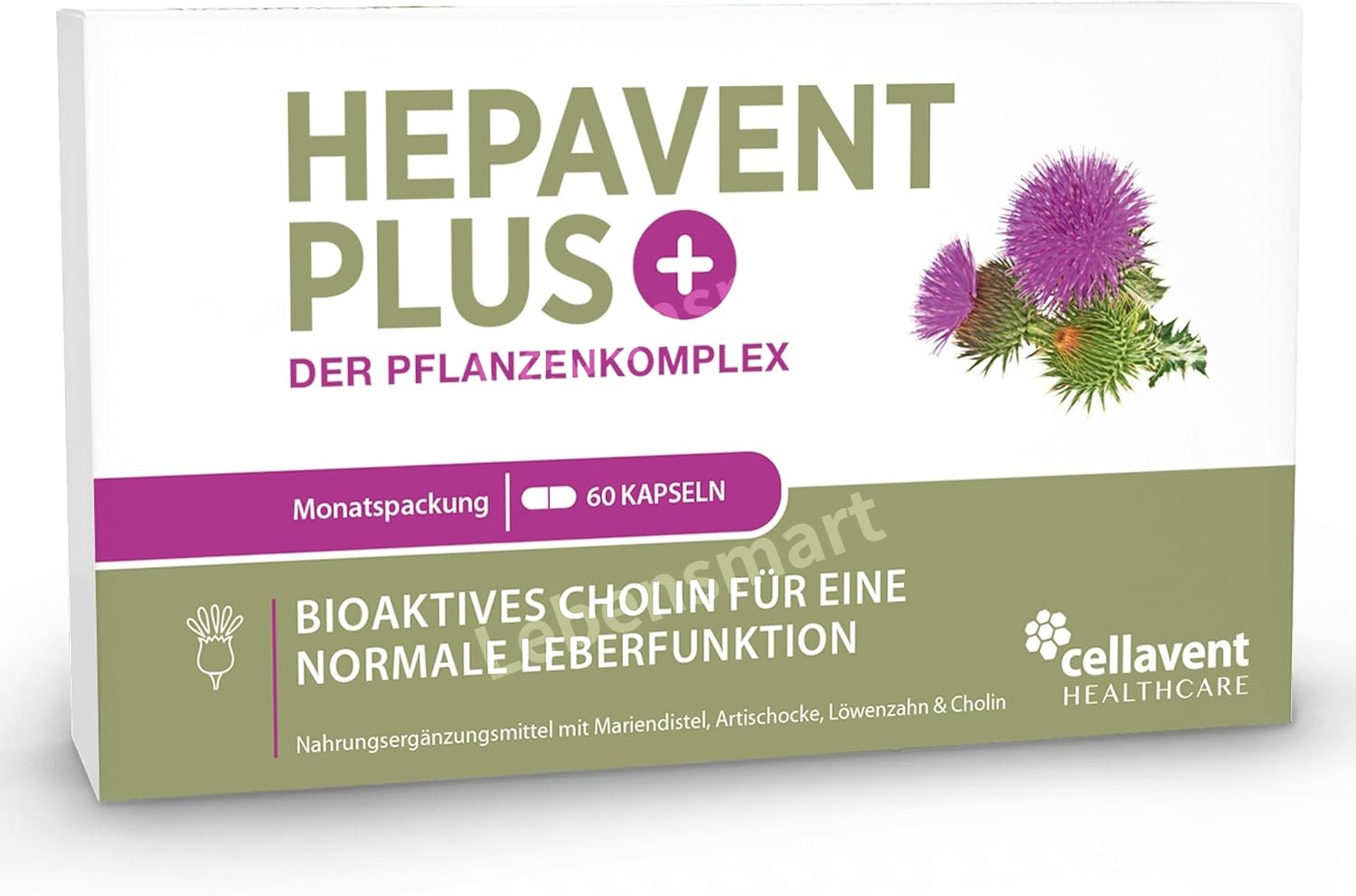 헤파벤트플러스 콜린 밀크씨슬 실리마린 400mg 60캡슐 - 상품 이미지