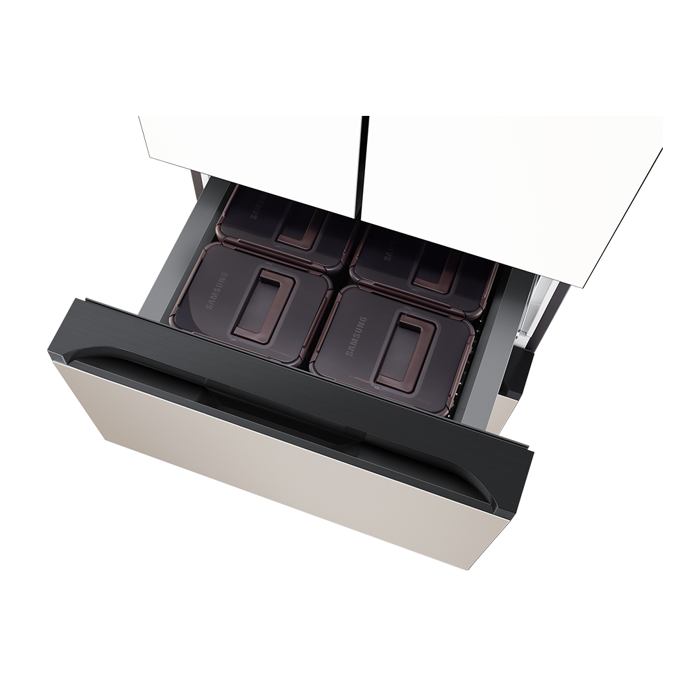 [으뜸효율]삼성 비스포크 1등급 스탠드형 김치냉장고 4도어 490L RK70F49M1ZG 에센셜화이트+에센셜베이지 상세 이미지 8