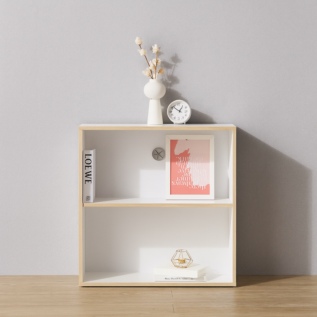 오픈수납장 높은 낮은 오픈형 폭좁은 베란다 슬림 800 높은형, 2단, 골에지