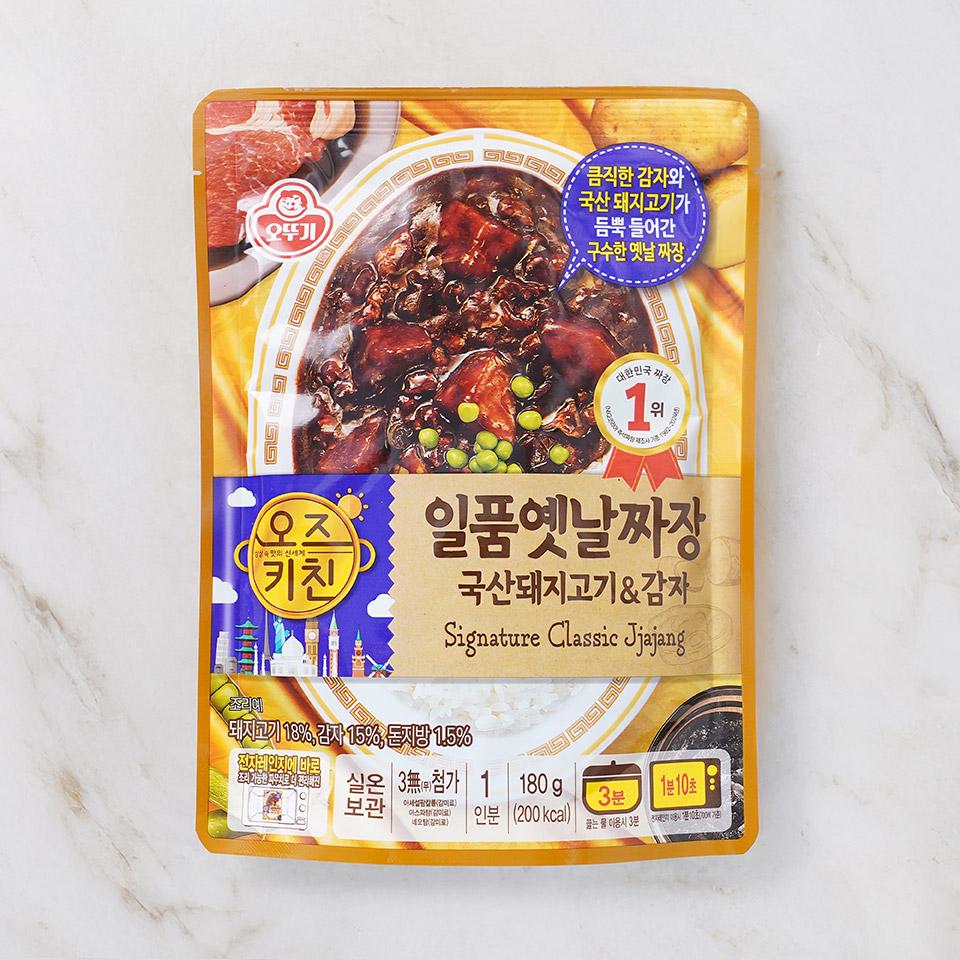 메가마트 오뚜기 오즈키친 일품옛날짜장 180g - 상품 이미지