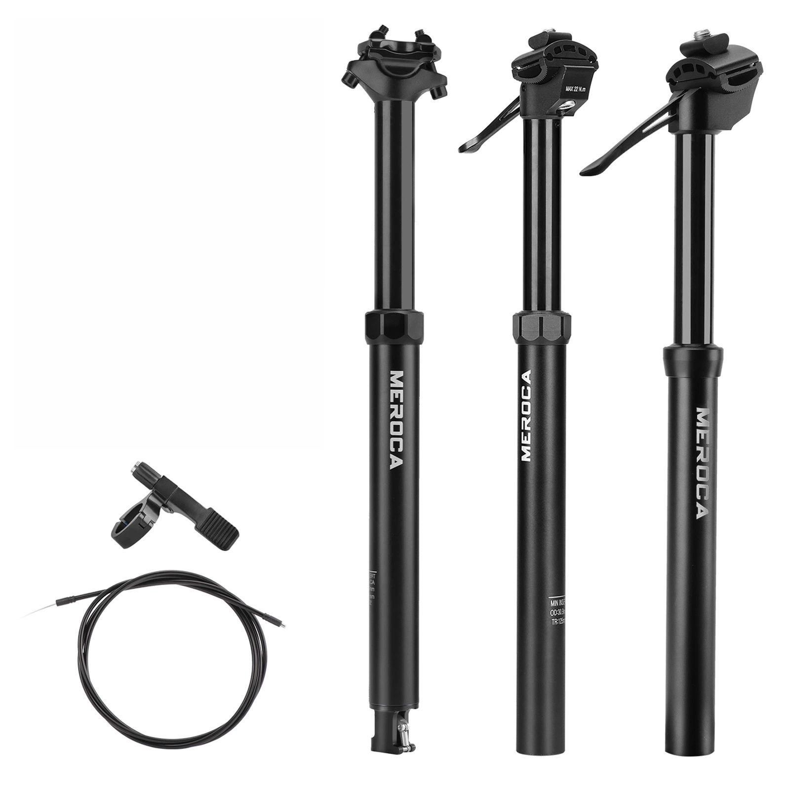 가변싯포스트 안장 쿠션 튜브 시트 내부 서스펜션 가변 유압 포스트 산악 27.2x350mm 100mm스트로크 - 상품 이미지