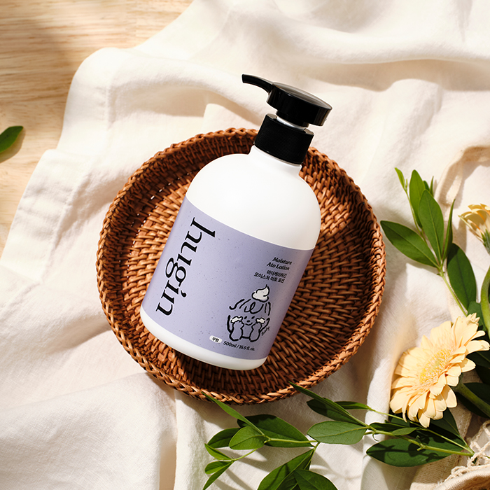 허긴 모이스처 대용량 아토 로션 500ml (전용캡포함) 맘가이드A클린등급 아기로션 - 상세 이미지 3
