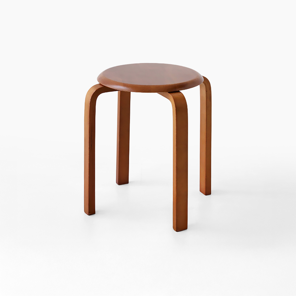 MEKNAN 원형스툴 44 브라운 9382.1847