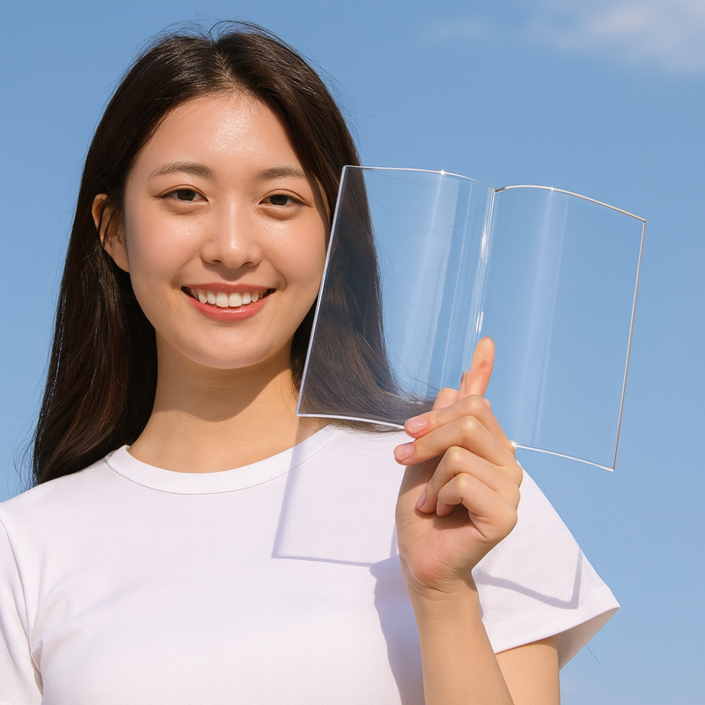 책모양문진 아크릴문진 독서 paperweight M - 상품 이미지