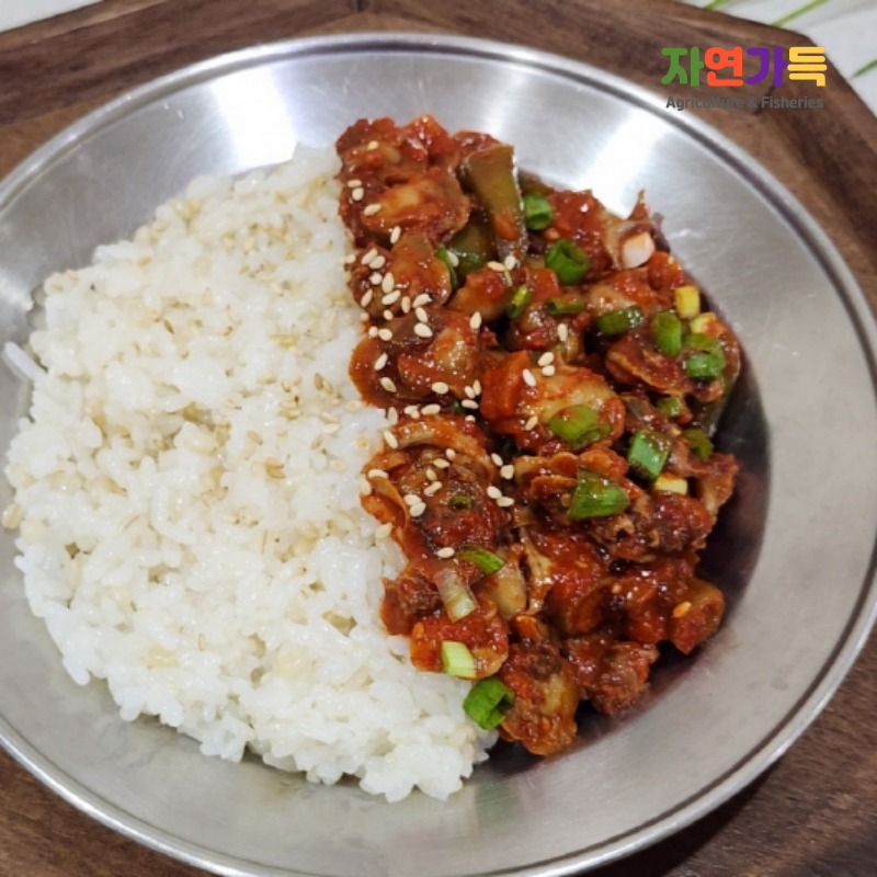 자연가득한장금 새꼬막무침 400g 제철 국내산 새꼬막으로 무쳤어요 - 상품 이미지