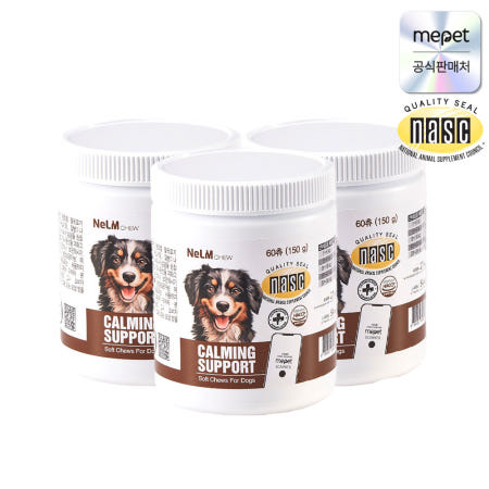 (+N포인트) 미펫 낼름 츄 서포트 진정, 60정, 3개