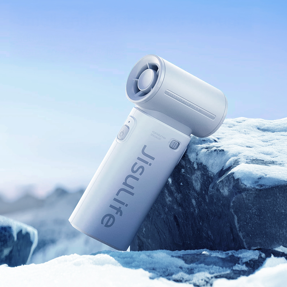 휴대용 목 넥 손 선풍기 미니 손풍기 초경량 핸디 무선 캠핑 목걸이 선풍기 Life9 라이트 그레이