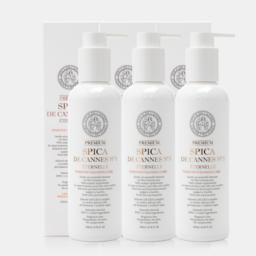 스피카 드 깐느 프리미엄 여성청결제 약산성 저자극 Y존케어 보습 탄력 200ml, 3개 - 상품 이미지