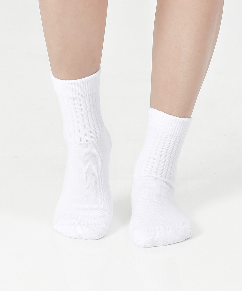 떰토 Crew Socks 스포츠 쿠션 크루삭스 무봉제 심리스 양말 - 상세 이미지 3
