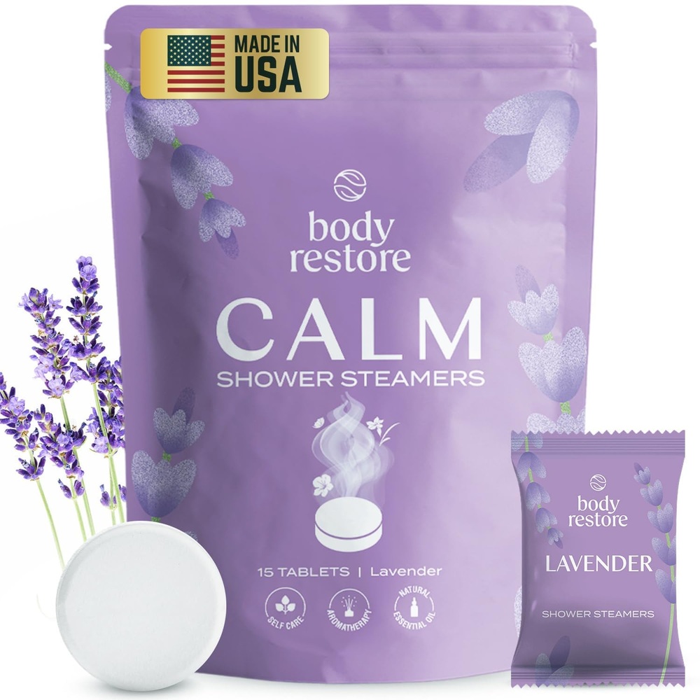 BODY RESTORE 샤워스티머 아로마테라피 여성 에센셜 천연 스파 선물 오일 - 상품 이미지