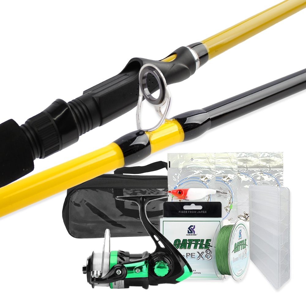 쭈갑 낚시대 세트 쭈꾸미 문어 갑오징어 선상 낚시 스피닝릴 초보 입문용