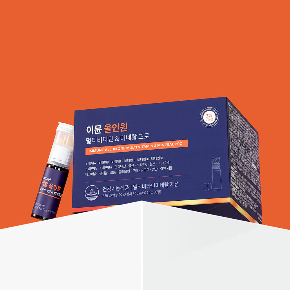 닥터블릿 이뮨비타민 올인원 멀티비타민 & 미네랄 프로 30개입, 1개 이미지 3