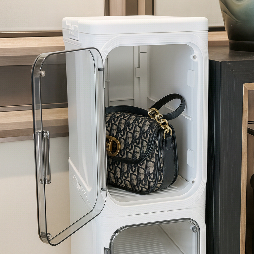 틈새핏 슬림 틈새수납장 이동식 좁은폭 냉장고옆 세탁기옆 틈새장 200, 5단, 화이트