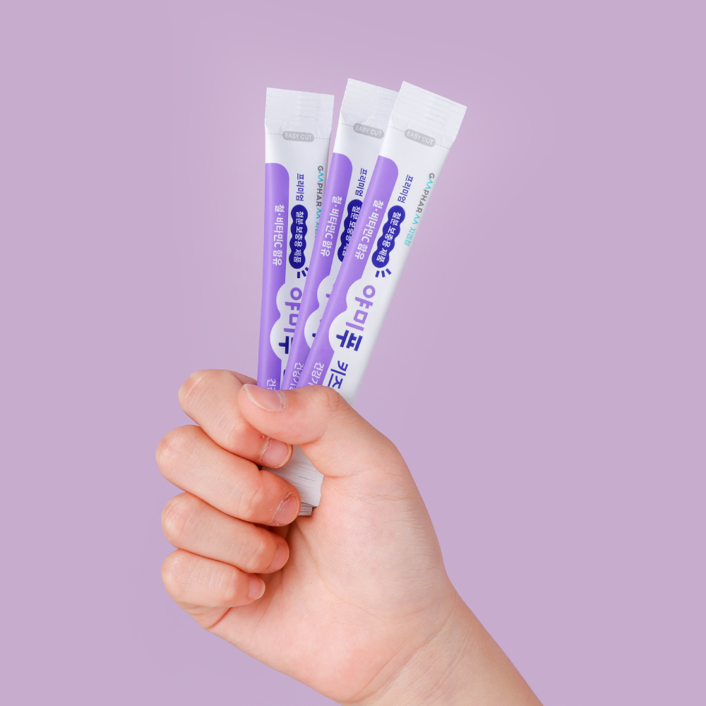 지엠팜 야미푸 키즈 철분씨 어린이 아기 철분제 유아 철분 30포, 6개 - 상세 이미지 5