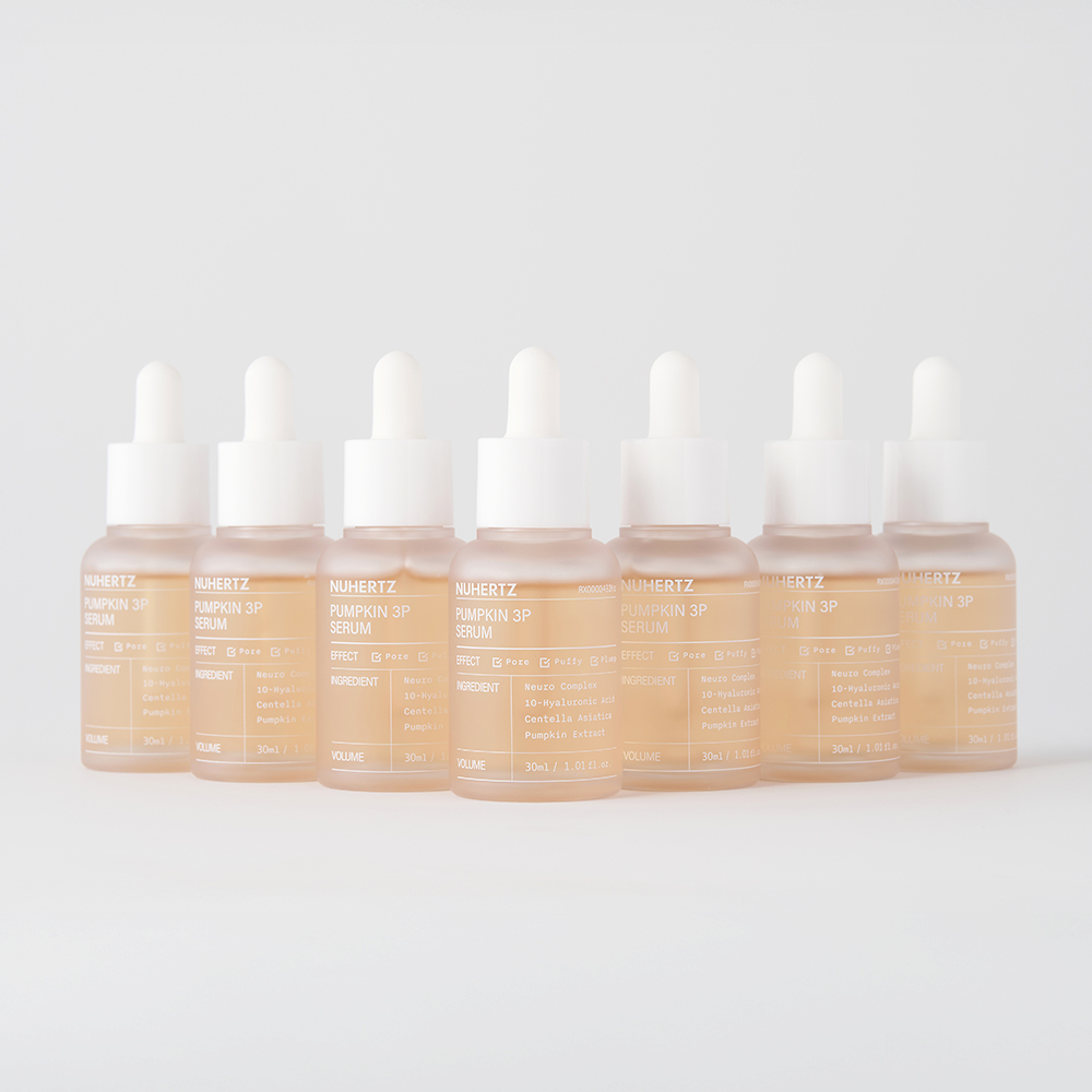 누헤르츠(NUHERTZ) 호박 펌킨 3P 모공 붓기 세럼 30ml 이미지 6