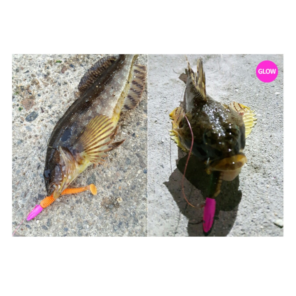 캣츠크로우 타우러스 330 야광 볼락 지그헤드 3g, 핑크 - 상세 이미지 4
