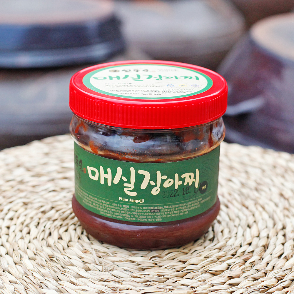 순창 매실장아찌 새콤달콤 국산재료 별미고추장 1kg, 1개 이미지 8