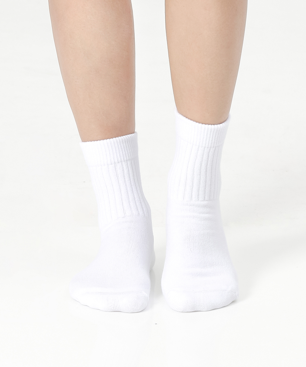 떰토 Crew Socks 스포츠 쿠션 크루삭스 무봉제 심리스 양말 - 상세 이미지 4