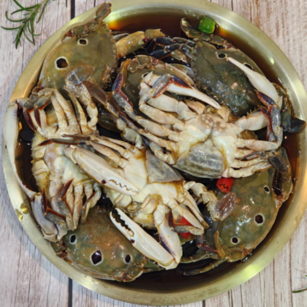 자연가득 한장금 암꽃게장 2kg 8~11미내외 가성비갑. 부드러운 속살의 삼점 암꽃게장 - 상품 이미지