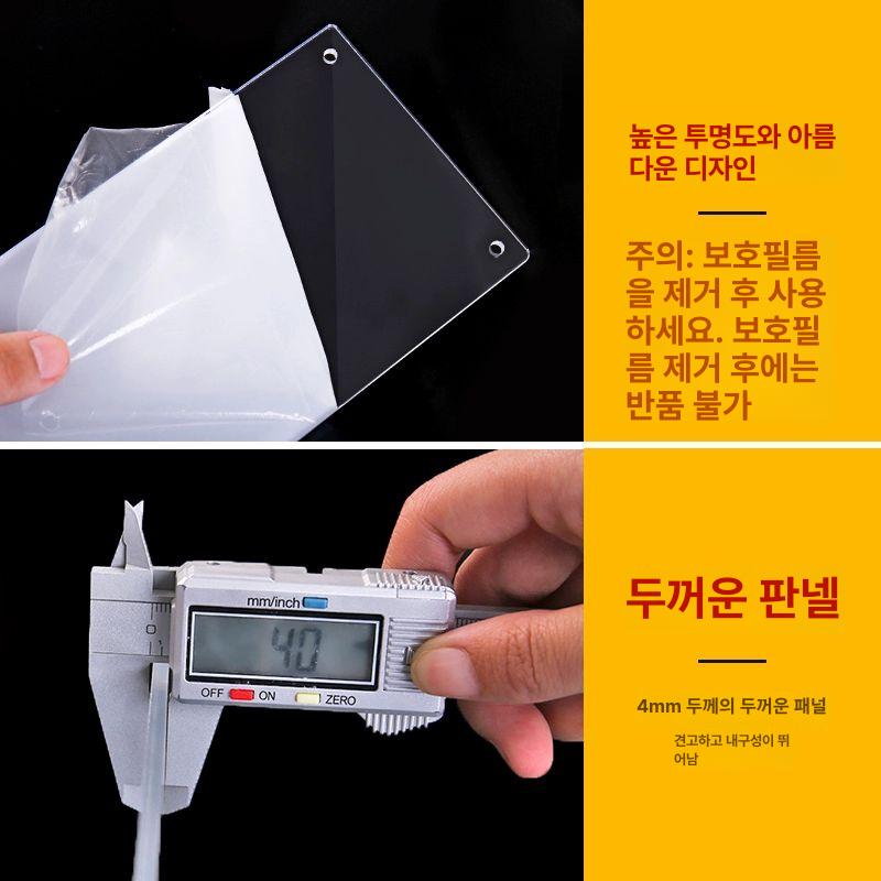 아크릴 진열대 피규어 계단식 조립식 제품 계단 악세사리 투명 다용도 거치대 아크릴받침 높이 추가 3층 20cm 8cm 7cm - 상세 이미지 5