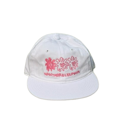 이푸 원트모어 6panel cap 화이트 - 메인 이미지
