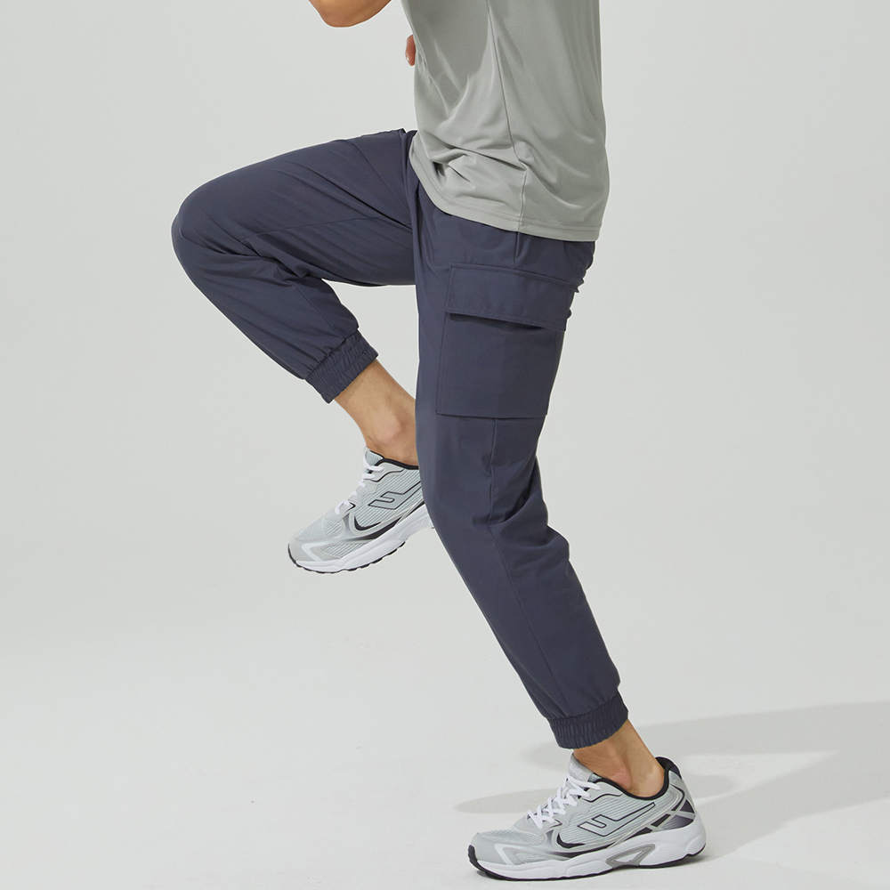 블랙몬스터핏 남자 쿨링 등산 작업복바지 아웃도어 기능성 스판 팬츠