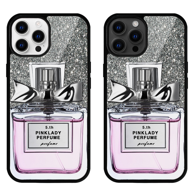 퍼퓸 향수 핑크레이디 글라스 범퍼 케이스 - 상품 이미지