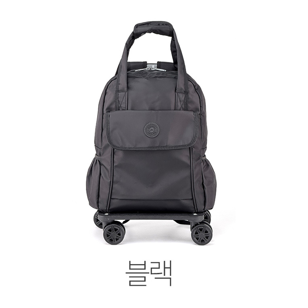 멀티 트래블 여행 백팩 바퀴 분리형 올인원 롤링 백팩 캐리어 장착 겸용 이동식 배낭 이미지 7