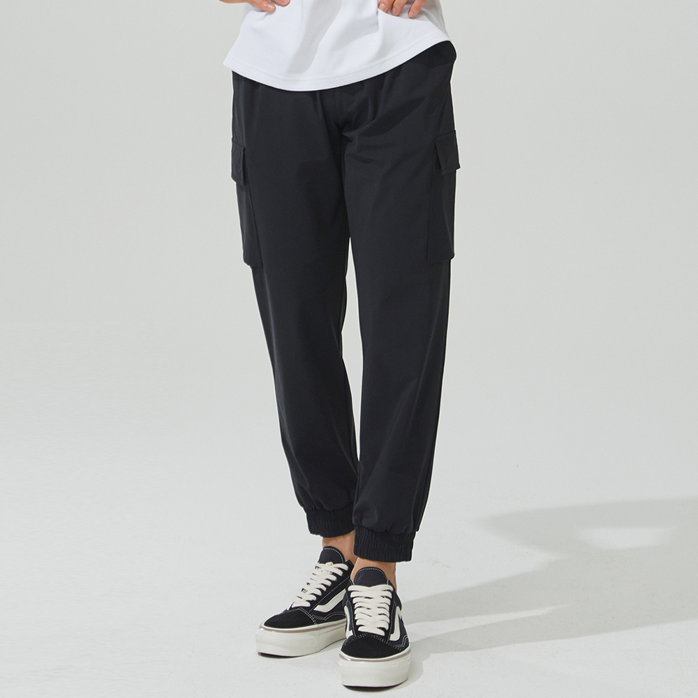 블랙몬스터핏 남자 쿨링 등산 작업복바지 아웃도어 기능성 스판 팬츠