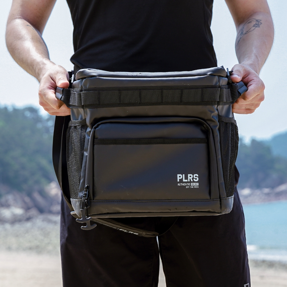 폴라리스 C1 미니 소프트 쿨러 캠핑 아이스 박스 20L, 메탈블랙