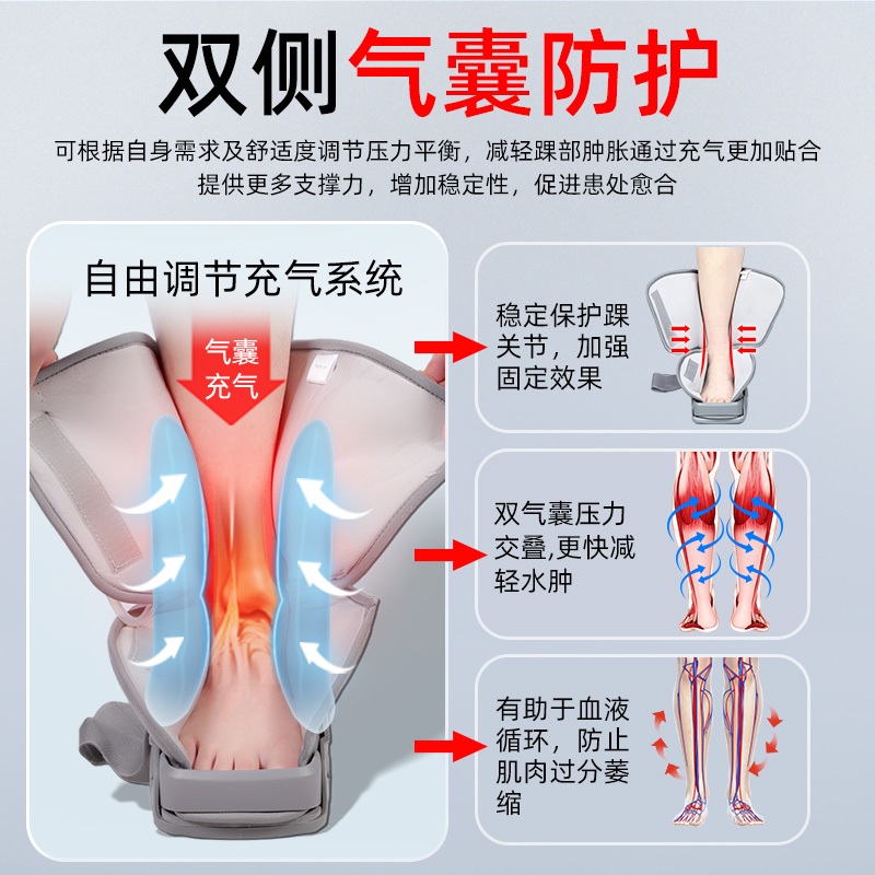 다리지지대 걸음보조기 반기브스 다리깁스 인대 고정 아킬레스 워커 - 상세 이미지 2
