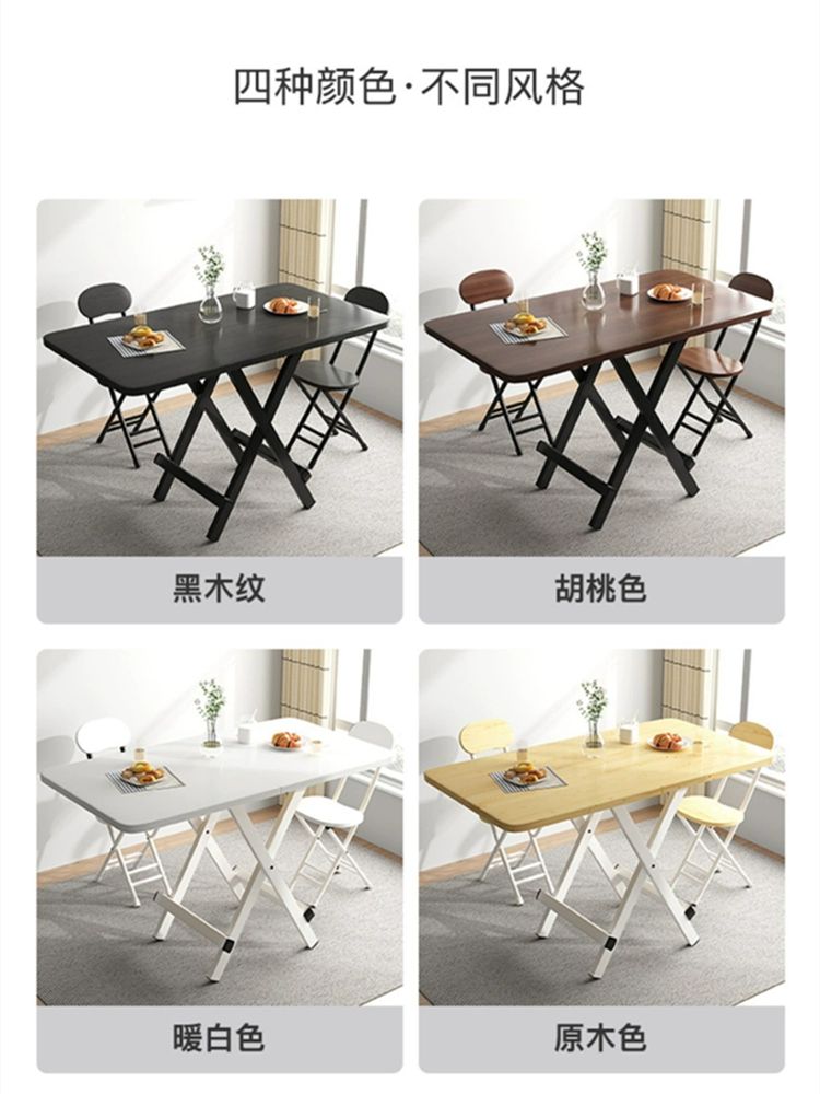 접이식 아일랜드 식탁 조리대 좁은 보조 바테이블 1-2인용 정사각형 60x60x54 - 상세 이미지 5