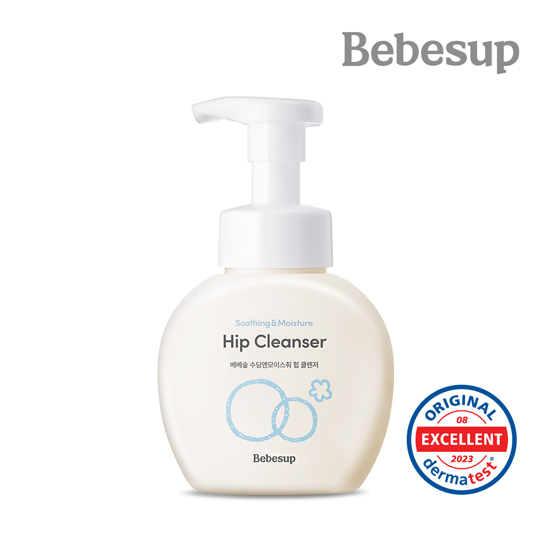 베베숲 수딩앤모이스춰 엉덩이 클렌저 300ml 1개 신생아 유아 약산성 엉덩이 세정제 힙클렌저