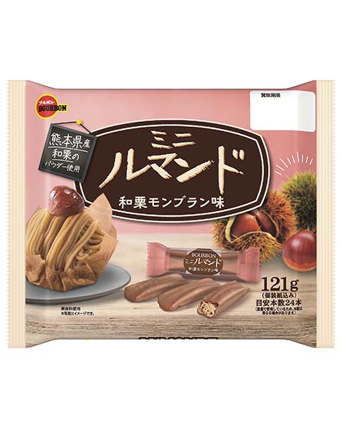 부르봉 미니 쿠키 케이크 루만도 밤 몽블랑 - 메인 이미지