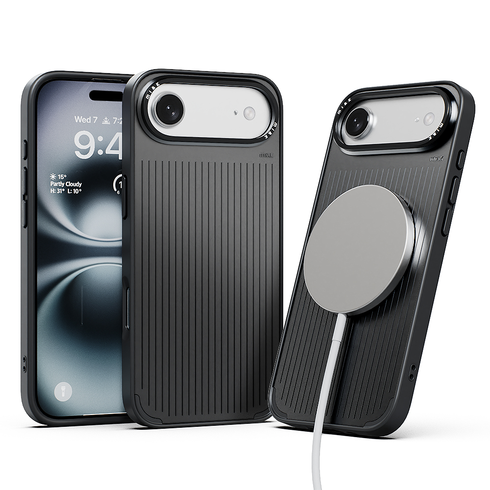 미아크 무드 맥세이프 케이스 블랙, 아이폰 에어